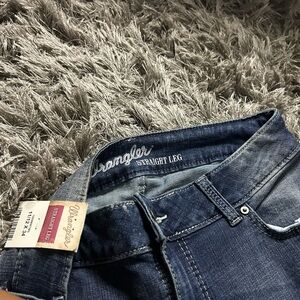 Wrangler Women's Blue Straight Leg Jeans